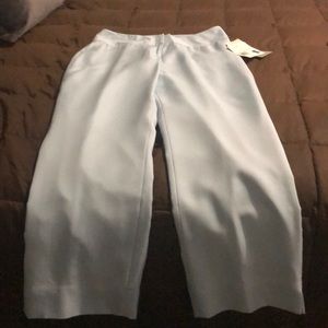 Liz Claiborne silk ankle pants -Petite